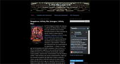 Desktop Screenshot of cinevaluator.troyano.com